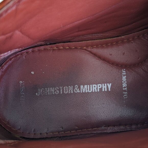 JOHNSTON & MURPHY RED BROWN OILED COPELAND CHUKKA MENS SIZE 13